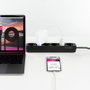 Nanocable Regleta de 6 Tomas con Cable de 1,4 m, Negro
